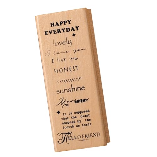 CHAMEEN Stempel Holz Englische Segenswünsche Stempel Holzstempel Zum Gestalten Von Karten Umschlägen Geschenken Butterer Stempel Motivstempel CHAMEEN Stempel Holz Englische Segenswünsche Stempel Holzstempel Zum Gestalten Von Karten Umschlägen Geschenken Butterer Stempel Motivstempel von CHAMEEN