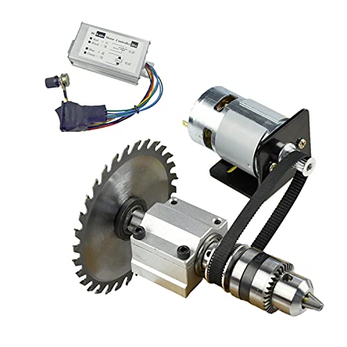 CHANCS Elektromotor 775 DIY Elektrische Tischsäge Mini Kreissäge Cordless Motor DC 24V 12000RPM PWM Speed Controller Ausgangsspannung DC 9-60V CHANCS Elektromotor 775 DIY Elektrische Tischsäge Mini Kreissäge Cordless Motor DC 24V 12000RPM PWM Speed Controller Ausgangsspannung DC 9-60V von CHANCS