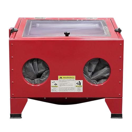 CHANGLKJ 90-Liter-Sandstrahlgerät, Professionelle Sandstrahlkabine Mit Schattenfreier LED-Beleuchtung, Doppelfilterung Und Integrierter Hohlkammer, Für Handwerkliche Gravuren Und Reinigung CHANGLKJ 90-Liter-Sandstrahlgerät, Professionelle Sandstrahlkabine Mit Schattenfreier LED-Beleuchtung, Doppelfilterung Und Integrierter Hohlkammer, Für Handwerkliche Gravuren Und Reinigung von CHANGLKJ