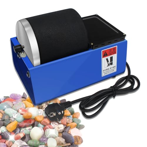 Rotierender Steinpolierer, Steinpoliermaschine, Elektrische Steinpoliermaschine Für Kinder & Erwachsene, Auslaufsicherer Gummizylinder, One-Touch-Einstellungen, Langlebiger Motor, Geräuscharm Rotierender Steinpolierer, Steinpoliermaschine, Elektrische Steinpoliermaschine Für Kinder & Erwachsene, Auslaufsicherer Gummizylinder, One-Touch-Einstellungen, Langlebiger Motor, Geräuscharm von CHANGLKJ