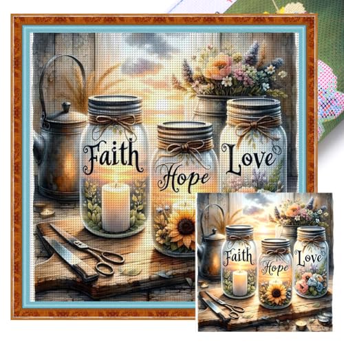 CHANGYUE Flaschen bedruckte Kreuzstich -Kit 45x45cm DIY 11CT Fadenkunstnadeldekoration Dekor CHANGYUE Flaschen bedruckte Kreuzstich -Kit 45x45cm DIY 11CT Fadenkunstnadeldekoration Dekor von CHANGYUE