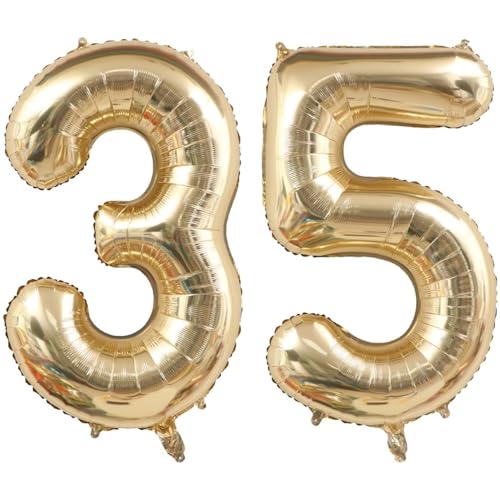 40 Zoll Gold Luftballon Zahlen 35 Champagner Gold Ballon 35. Geburtstag Deko Hell Gold Folienballon Zahl 35 Riesenzahl Ballon 35 Party Hochzeit Kindergeburtstag Geburtstag Nummer 35 40 Zoll Gold Luftballon Zahlen 35 Champagner Gold Ballon 35. Geburtstag Deko Hell Gold Folienballon Zahl 35 Riesenzahl Ballon 35 Party Hochzeit Kindergeburtstag Geburtstag Nummer 35 von CHANGZHONG
