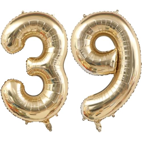 40 Zoll Gold Luftballon Zahlen 39 Champagner Gold Ballon 39. Geburtstag Deko Hell gold Folienballon Zahl 39 Riesenzahl Ballon 39 Party Hochzeit Kindergeburtstag Geburtstag Nummer 39 40 Zoll Gold Luftballon Zahlen 39 Champagner Gold Ballon 39. Geburtstag Deko Hell gold Folienballon Zahl 39 Riesenzahl Ballon 39 Party Hochzeit Kindergeburtstag Geburtstag Nummer 39 von CHANGZHONG