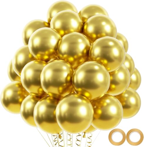 50 Stück Luftballons Gold Ballons 12 Zoll Latexballon Gold Partyballon Geburtstag Dekoration Supplies Neujahrsdekoration 50 Stück Luftballons Gold Ballons 12 Zoll Latexballon Gold Partyballon Geburtstag Dekoration Supplies Neujahrsdekoration von CHANGZHONG