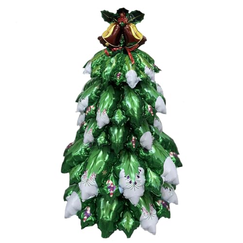 Aufblasbarer Weihnachtsbaum 51 Zoll Große Weihnachtsbaum Luftballons Weihnachtsdekoration Weihnachtsbaum Ballons Für Indoor Outdoor Weihnachtsdeko Neujahr Silvester Party Dekoration von CHANGZHONG