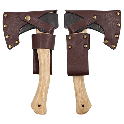CHAODI Axt Schutzhülle, Dickes Leder Axtklingenabdeckung, Outdoor Arbeiter Holzbearbeitung Leder Axt Hülle, Klassisch, Braun CHAODI Axt Schutzhülle, Dickes Leder Axtklingenabdeckung, Outdoor Arbeiter Holzbearbeitung Leder Axt Hülle, Klassisch, Braun von CHAODI