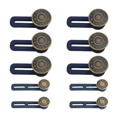 10 Stück Hosenbunderweiterung Hosenknopf, Hosenbunderweiterung Knopf,Hosen-Knopfverlängerung für Jeans 10 Stück Hosenbunderweiterung Hosenknopf, Hosenbunderweiterung Knopf,Hosen-Knopfverlängerung für Jeans von CHDZSW