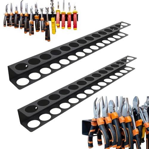 CHENBOOW Zangenhalter Wandhalterung,2 Stück Werkzeug Wandhalter,Zangenschlüssel Organizer,Schraubendreher und Zangen Halter,Zangen Wandregal,Schraubendreher Organizer,Hammerständer,für Garage CHENBOOW Zangenhalter Wandhalterung,2 Stück Werkzeug Wandhalter,Zangenschlüssel Organizer,Schraubendreher und Zangen Halter,Zangen Wandregal,Schraubendreher Organizer,Hammerständer,für Garage von CHENBOOW