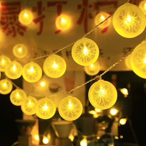 LED Lichterkette,Dekorative Lichter 3m,Lichterkette Kinderzimmer,Party Lichterkette,Lichterkette Zitronen,Lichterkette Fenster Innen,für Schlafzimmer,Hochzeit,Karneval,Innen und Außen LED Lichterkette,Dekorative Lichter 3m,Lichterkette Kinderzimmer,Party Lichterkette,Lichterkette Zitronen,Lichterkette Fenster Innen,für Schlafzimmer,Hochzeit,Karneval,Innen und Außen von CHENBOOW