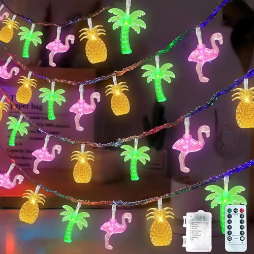 LED Lichterkette,Lichterkette Kinderzimmer 3m,Party Lichterkette,Lichterkette Fenster Innen,Tropische Fairy Lights,für Innen und Außen Hawaii Party Sommerfest,Strand Deko LED Lichterkette,Lichterkette Kinderzimmer 3m,Party Lichterkette,Lichterkette Fenster Innen,Tropische Fairy Lights,für Innen und Außen Hawaii Party Sommerfest,Strand Deko von CHENBOOW