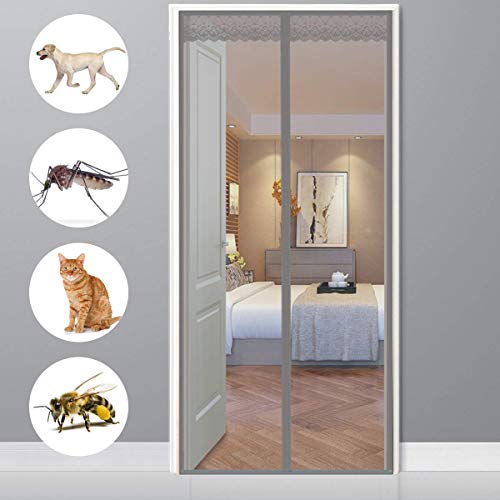 CHENG Magnet Fliegengitter Tür, Insektenschutz balkontür ohne Bohren 135x225cm, 10 x Stärker als Andere Fliegengitter Fliegengitter Magnet balkontür ist Ideal für die Balkontür Terrassentür, Grau CHENG Magnet Fliegengitter Tür, Insektenschutz balkontür ohne Bohren 135x225cm, 10 x Stärker als Andere Fliegengitter Fliegengitter Magnet balkontür ist Ideal für die Balkontür Terrassentür, Grau von CHENG