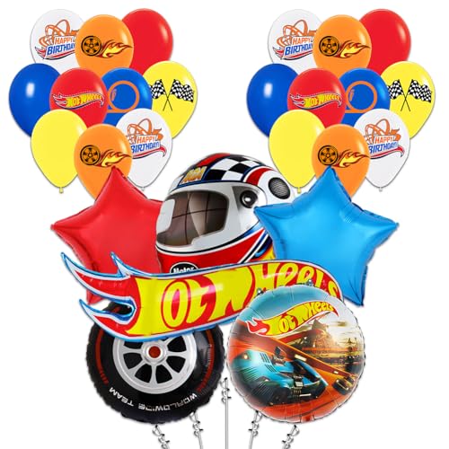 Auto Geburtstagsdeko, 26PCS Wheels Luftballon Set, Wheels Thema Party Dekoration, Wheels Thema Geburtstag Party Supplies wiederverwendbare Luftballons, für Kindergeburtstag Party Supplies Deko Auto Geburtstagsdeko, 26PCS Wheels Luftballon Set, Wheels Thema Party Dekoration, Wheels Thema Geburtstag Party Supplies wiederverwendbare Luftballons, für Kindergeburtstag Party Supplies Deko von CHENGLI