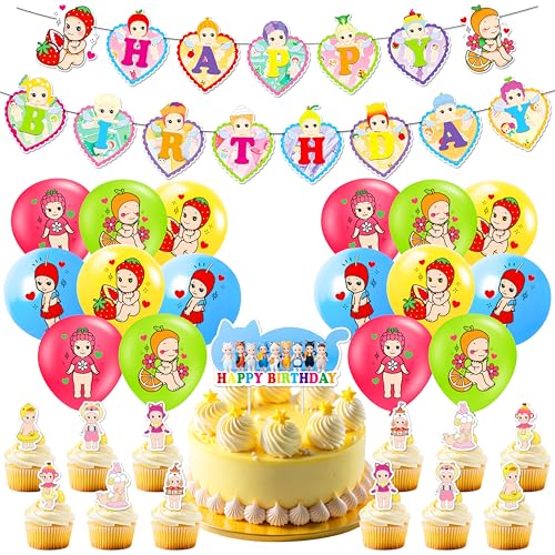 30PCS Angel Geburtstag Party Angel Dekorationsset Geburtstagsparty Dekorationen Angel Happy Birthday Banner Torteneinlage Cupcake Topper Kinderthemenparty Luftballons 30PCS Angel Geburtstag Party Angel Dekorationsset Geburtstagsparty Dekorationen Angel Happy Birthday Banner Torteneinlage Cupcake Topper Kinderthemenparty Luftballons von CHENGLI