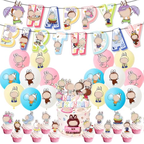 30PCS Geburtstag Party Dekoration Dekorationsset Geburtstagsparty Dekorationen Happy Birthday Banner Torteneinlage Kinderthemenparty Luftballons Fans 30PCS Geburtstag Party Dekoration Dekorationsset Geburtstagsparty Dekorationen Happy Birthday Banner Torteneinlage Kinderthemenparty Luftballons Fans von CHENGLI