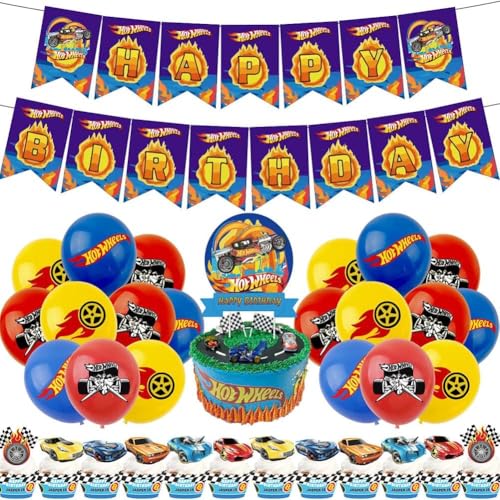 Auto Geburtstagsdeko, 41PCS Wheels Luftballon Set, Wheels Thema Party Dekoration, Wheels Thema Geburtstag Party Supplies wiederverwendbare Luftballons, für Kindergeburtstag Party Supplies Deko Auto Geburtstagsdeko, 41PCS Wheels Luftballon Set, Wheels Thema Party Dekoration, Wheels Thema Geburtstag Party Supplies wiederverwendbare Luftballons, für Kindergeburtstag Party Supplies Deko von CHENGLI