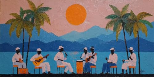 Diamond Painting Konzert, 5D Diamond Painting Eckige Steine Groß XXL 70x140cm, Diamant Painting Bilder Landschaft Diamant Malerei Cross Stitch Stickerei für Erwachsene, Haus Wanddekorationen (SQ6) von CHENLICXLF