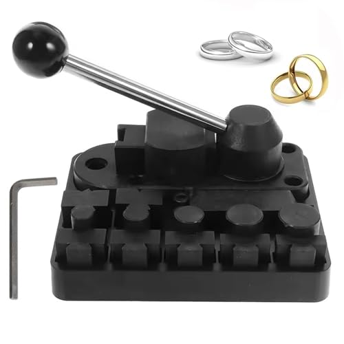 Metalldrahtbiegevorrichtungs-Set mit verstellbaren Stanzformen, Metalldraht-Biegelehre Set mit verstellbaren Matrizen, Ringbiegemaschine Ringherstellungsset für 12/14/16/20/22mm für Schmuckherstellung Metalldrahtbiegevorrichtungs-Set mit verstellbaren Stanzformen, Metalldraht-Biegelehre Set mit verstellbaren Matrizen, Ringbiegemaschine Ringherstellungsset für 12/14/16/20/22mm für Schmuckherstellung von CHENRI