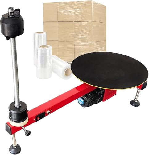 Stretchfolien-Verpackungsmaschine, Palettenwickler, Stretchfolien-Verpackungsmaschine, Geschwindigkeit 30 U/Min, Warenverpackungsmaschine FüR Kartons/Kisten/Paletten von CHENWY