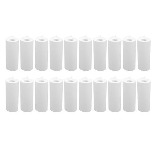 20 Rolls Mini Thick Durable Thermal Paper, 57×25mm Glossy Inkless for Cash Registers, Kids Cameras Label Machines Thermal Printers Photos 20 Rolls Mini Thick Durable Thermal Paper, 57×25mm Glossy Inkless for Cash Registers, Kids Cameras Label Machines Thermal Printers Photos von CHEOTIME