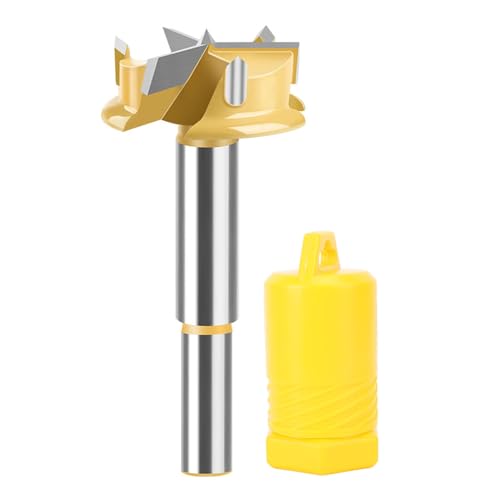 CHEOTIME 3.35 Inch Forstner Drill Bit, Triple Flute Carbide Tipped Forstner Bit for Hard Wood, Soft Wood, Veneered Plywood, Plastic, Drilling Hole Saw Woodworking Hinge Cutter Tool CHEOTIME 3.35 Inch Forstner Drill Bit, Triple Flute Carbide Tipped Forstner Bit for Hard Wood, Soft Wood, Veneered Plywood, Plastic, Drilling Hole Saw Woodworking Hinge Cutter Tool von CHEOTIME