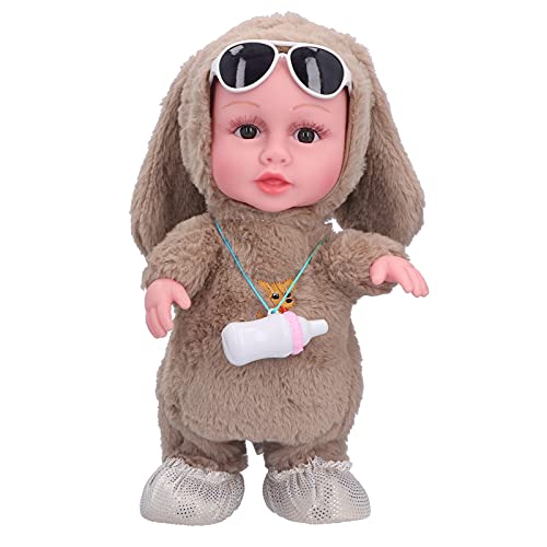CHEOTIME Babypuppe mit Musik und Bewegung, interaktives Spielzeugmusikspielzeug mit singenden Tanzpapageifunktion Plüsch Puppen für Kinder Alter 3+ CHEOTIME Babypuppe mit Musik und Bewegung, interaktives Spielzeugmusikspielzeug mit singenden Tanzpapageifunktion Plüsch Puppen für Kinder Alter 3+ von CHEOTIME