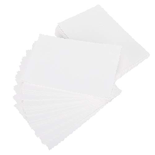 Cheotime 100 PCs Buch Board, Bindemittel Board White Cardstock Paper Bookboard Kraft Gr. Heavy Duty Chipboard Sheets Bookbinding Supplies für Buchbindung Cover (Welle) von CHEOTIME