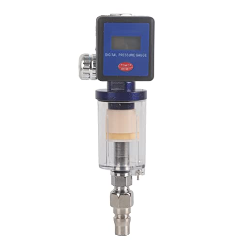 Cheotime Digital Air Regulator, 1/4 -Zoll -Gewinde -Komprimierungs -Trap -Filterdruckanzeigeanzeige Messgerät Öl Wasserabscheider Kombination MF08 MF01 Stecker Sprühfarbe Pistole Cheotime Digital Air Regulator, 1/4 -Zoll -Gewinde -Komprimierungs -Trap -Filterdruckanzeigeanzeige Messgerät Öl Wasserabscheider Kombination MF08 MF01 Stecker Sprühfarbe Pistole von CHEOTIME