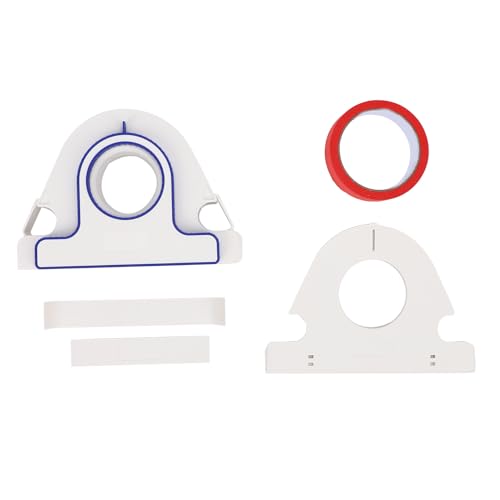 Cheotime -Klebeband Applikator, 25 mm breites Farbbandspender mit Cutter und roten Aufkleber, professionelles Handwerkzeug zum Malen und Handwerk von CHEOTIME