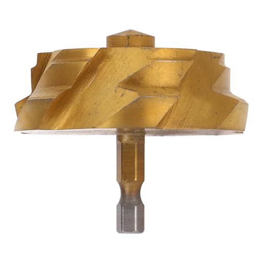 PPR -Hebel -Stufe Bohrer Bit -Reamer -Bohrer, 63 mm Rohre 1/4 Hex Shank Schnellwechsel für Wasserrohrrohr -Reparaturloch -Expansion Bohrloch Eröffnung Tapered Bohrbits von CHEOTIME