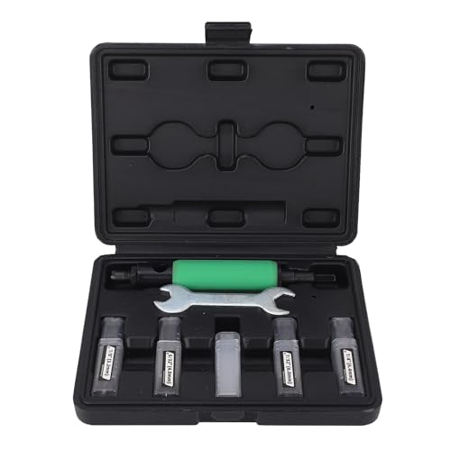 Tool zur Entfernung von Nieten mit Gehäuse - Legierungsstahl, genaue Entfernung, langlebiger und hoher Frequenzgebrauch, Multisize -Genauigkeit für 1/4 Bohrer (elektrisch / von CHEOTIME