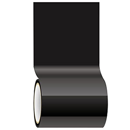 CHEOTIME Wasserdichtes Klebeband, Gartenschlauch Reparaturset, Auspuffband, PVC Rohrband, Flex Dichtungsband, Wasserdichtes Klebeband für Lecks Rohrleitungsreparatur, Kabelverband(10 * 10cm-Schwarz) von CHEOTIME