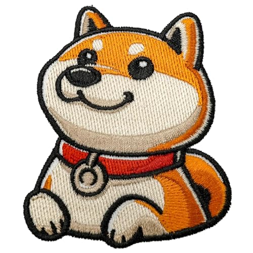 Akita Hunde-Aufnäher für Kleidungsstile, lustiger Aufnäher, Reparatur, bestickte Applikationen für Kleidung, zum Aufnähen / Aufbügeln auf Jacken, Rucksäcken, Hüten, Geldbörsen, Kleidung, Kleiderstoff Akita Hunde-Aufnäher für Kleidungsstile, lustiger Aufnäher, Reparatur, bestickte Applikationen für Kleidung, zum Aufnähen / Aufbügeln auf Jacken, Rucksäcken, Hüten, Geldbörsen, Kleidung, Kleiderstoff von CHERUBCARE