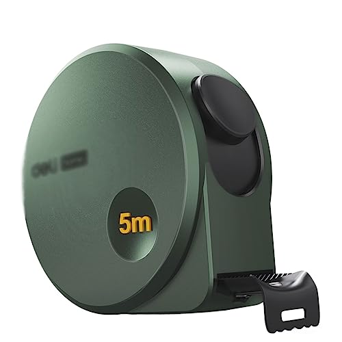 CHFYIJYHM Bandmaß Maßband Kohlenstoffstahl Material Einziehbares Band Tragbare Handwerkzeuge für die Holzbearbeitung(5M) von CHFYIJYHM