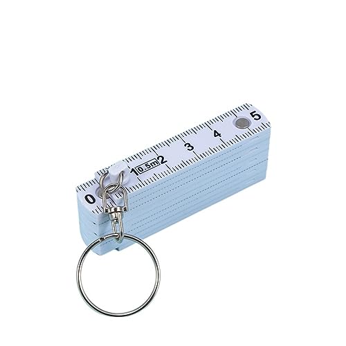 CHFYIJYHM Maßband, Falzlineal, Maßband, Messwerkzeug-Design mit Schlüsselanhänger, Schlüsselanhänger, Messwerkzeug von CHFYIJYHM