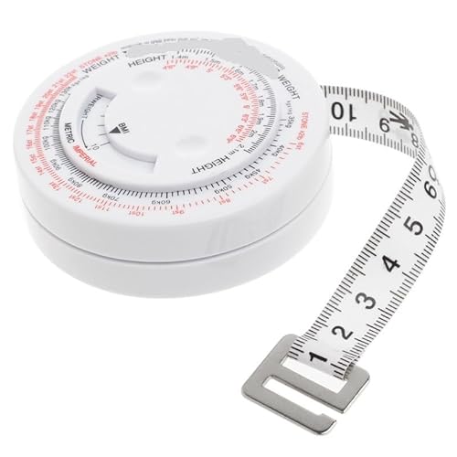 CHFYIJYHM Maßband, Körpermassenindex, einziehbares Maßband, Taschenrechner, Diät, Gewichtsverlust, Maßbänder, Werkzeuge CHFYIJYHM Maßband, Körpermassenindex, einziehbares Maßband, Taschenrechner, Diät, Gewichtsverlust, Maßbänder, Werkzeuge von CHFYIJYHM