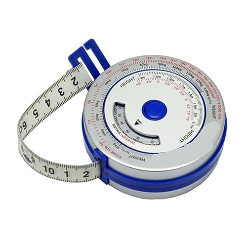 CHFYIJYHM Maßband, Maßband, Body-Mass-Index, einziehbarer Bandrechner mit Druckknopf CHFYIJYHM Maßband, Maßband, Body-Mass-Index, einziehbarer Bandrechner mit Druckknopf von CHFYIJYHM
