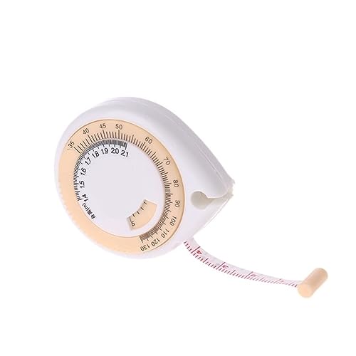 CHFYIJYHM Maßband, Maßband, Body-Mass-Index, einziehbarer Bandrechner mit Druckknopf von CHFYIJYHM