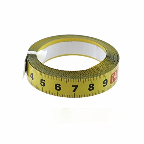 CHFYIJYHM Maßband, metrisches Stahl-Gehrungsschienen-Maßband, selbstklebendes Maßstabslinealband for Oberfräse, Tischkreissäge, T-Schiene, Holzbearbeitungswerkzeuge CHFYIJYHM Maßband, metrisches Stahl-Gehrungsschienen-Maßband, selbstklebendes Maßstabslinealband for Oberfräse, Tischkreissäge, T-Schiene, Holzbearbeitungswerkzeuge von CHFYIJYHM
