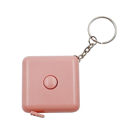 CHFYIJYHM Maßband, weiches Maßband, einziehbar, for Körper, Stoff, Nähen, Schneider, Stoff, Stricken, Basteln(Pink) von CHFYIJYHM
