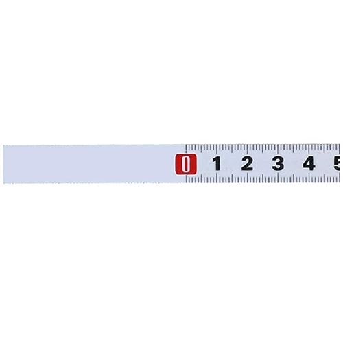 CHFYIJYHM Maßband for Nähen, hochpräzises Maßband aus Stahl, selbstklebende metrische Skala, rostfreies, langlebiges und verschleißfestes Lineal(1m R-l) von CHFYIJYHM