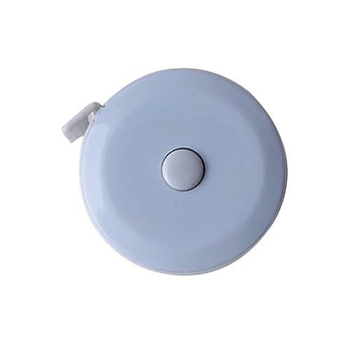CHFYIJYHM Nähbandmaß Hochpräzises Stahlband 150 cm/60 Zoll Maßband, tragbares Teleskoplineal, Höhenlineal for Kinder, Nähmesswerkzeuge(Blu) von CHFYIJYHM
