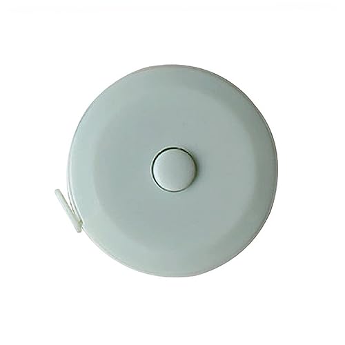 CHFYIJYHM Nähbandmaß Hochpräzises Stahlband 150 cm/60 Zoll Maßband, tragbares Teleskoplineal, Höhenlineal for Kinder, Nähmesswerkzeuge(Green) von CHFYIJYHM