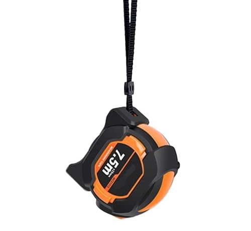 CHFYIJYHM Nähbandmaß Hochpräzises Stahlband 3M/5M/7,5M Verdicktes selbstsicherndes Stahlbandmaß Einziehbares Maßband Praktische Messwerkzeuge(Mk28) von CHFYIJYHM