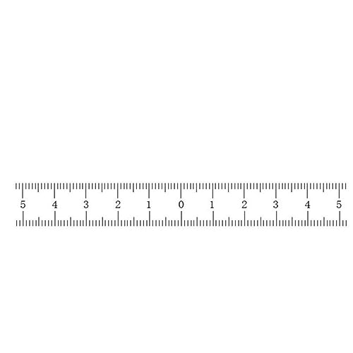 CHFYIJYHM Nähbandmaß Hochpräzises Stahlbandmaßband, selbstklebende metrische Skala, rostfrei und langlebig, verschleißfestes Lineal(Middle,3M) von CHFYIJYHM