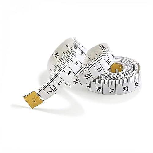 CHFYIJYHM Nähen Maßband Hochpräzises Stahlband 1 Stück Körpermesslineal Nähen Schneider Maßband Zentimeter Meter Nähen Messwerkzeuge von CHFYIJYHM