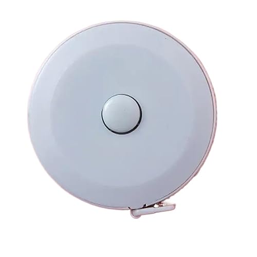 CHFYIJYHM Nähmaßband, hochpräzises Stahlband, 150 cm/60 Zoll Maßband, tragbares, einziehbares Kinder-Höhenmesswerkzeug, Näh- und Schneiderlineal(Sky Blue) von CHFYIJYHM