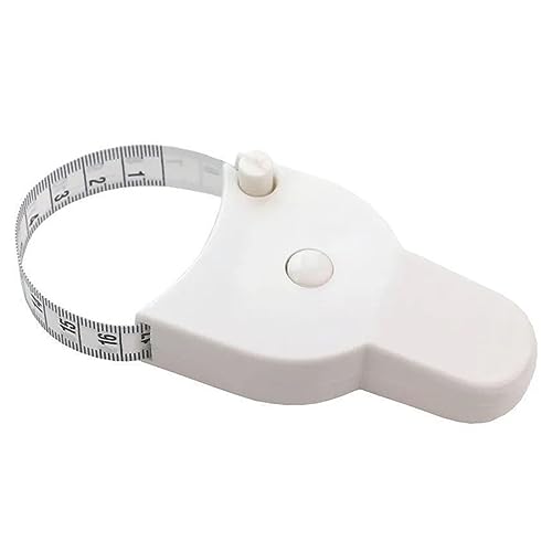CHFYIJYHM Nähmaßband, hochpräzises Stahlband, selbstspannendes Körpermaßband, 150 cm/60 Zoll Maßband for Nähen und Schneidern von CHFYIJYHM