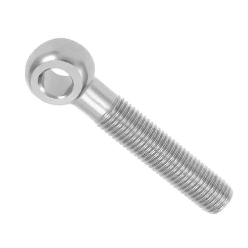 Reißverschluss, Reißverschlussband 304 Edelstahl Schulter Maschinen Hebeschrauben Silber Ton Ringschrauben Hardware Werkzeuge M20 for Haus Renovierung(M20x160mm) von CHGAUOPN
