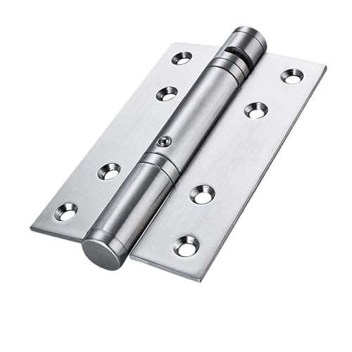 Unsichtbares Türpufferscharnier, schwere Türscharniere aus Aluminiumlegierung, verdeckter Türschließer, tragende Möbelbeschläge (1 Stück HY24, 4 Zoll)(1pc Hy25 5inch) von CHGAUOPN