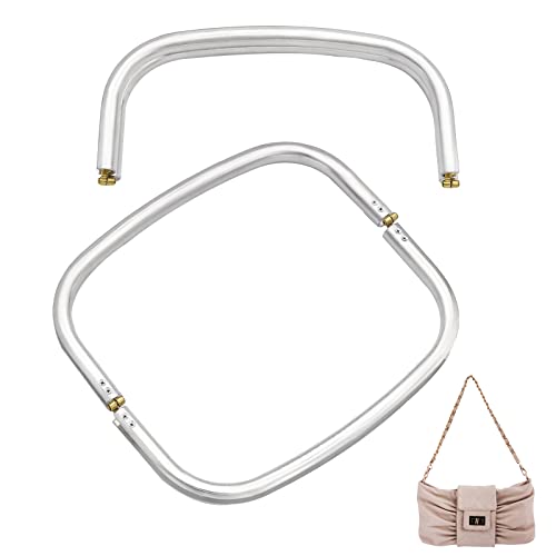 CHGCRAFT 2 Stück 20,5 cm Taschenrahmen Verschluesse Aluminium Geldbeutel Rahmen U förmiger Taschen Griff Interner Röhren Rahmen für DIY Handtasche Geldbeutel Münz Tasche Nähen, 20,5x9,5x2,4cm CHGCRAFT 2 Stück 20,5 cm Taschenrahmen Verschluesse Aluminium Geldbeutel Rahmen U förmiger Taschen Griff Interner Röhren Rahmen für DIY Handtasche Geldbeutel Münz Tasche Nähen, 20,5x9,5x2,4cm von CHGCRAFT